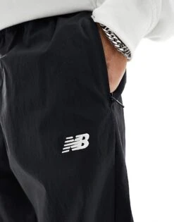 New Balance Athletics Stretch Woven Jogger In Black For Men -New Balance Shop 206181525 3