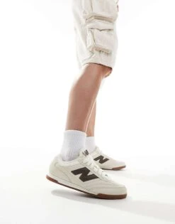 New Balance RC42 In Off White And Brown - Exclusive To ASOS For Unisex Off White & Brown -New Balance Shop 206347406 5