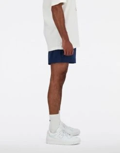 New Balance Sport Essentials Mesh Short 5" In Blue For Men -New Balance Shop 206352669 2