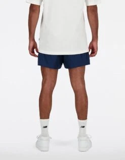 New Balance Sport Essentials Mesh Short 5" In Blue For Men -New Balance Shop 206352669 4