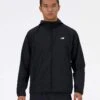 New Balance Athletics Woven Jacket In Black For Men -New Balance Shop 206352685 1 black