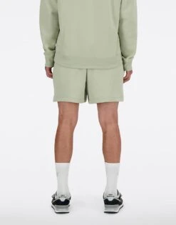 New Balance Iconic Collegiate Fleece Short 7" In Green For Men -New Balance Shop 206453412 3
