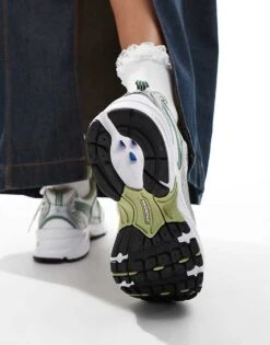 New Balance 530 Trainers In Silver And Green For Unisex -New Balance Shop 206653112 5