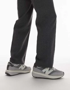 New Balance 370 Trainers In Light Grey For Unisex -New Balance Shop 206661975 5