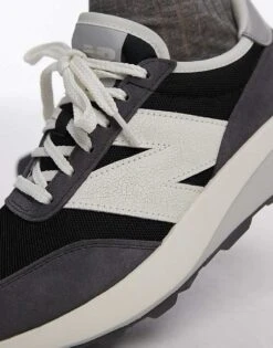 New Balance 370 Trainers In Dark Grey For Unisex -New Balance Shop 206661995 4