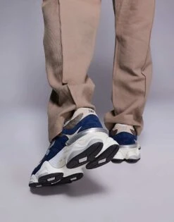 New Balance 9060 Trainers In Navy And Mushroom For Unisex 10 New Balance 9060 Trainers In Navy And Mushroom For Unisex -New Balance Shop 206980157 4