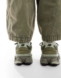 New Balance 9060 Trainers In Khaki For Unisex -New Balance Shop 206980198 3