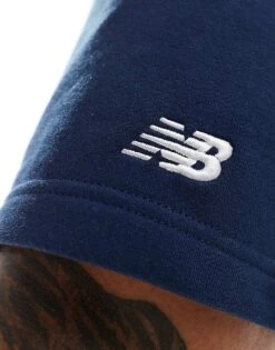 New Balance Sport Essentials French Terry Short 7"" In Blue For Men -New Balance Shop 207029410 3
