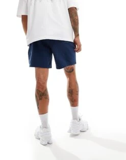 New Balance Sport Essentials French Terry Short 7"" In Blue For Men -New Balance Shop 207029410 4