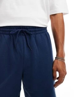 New Balance Sport Essentials French Terry Short 7"" In Blue For Men -New Balance Shop 207029410 5