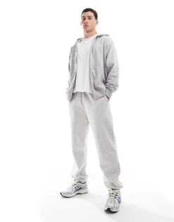 New Balance Sport Essentials Logo French Terry Full Zip In Grey For Men 9 New Balance Sport Essentials Logo French Terry Full Zip In Grey For Men -New Balance Shop 207029868 3