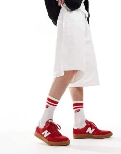 New Balance CT500 Trainers In Red For Men -New Balance Shop 207093034 1 red 1