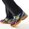 New Balance 740 Trainers In Purple And Orange For Men