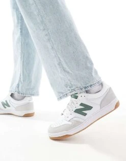 New Balance 480L Trainers In White And Grey For Unisex 13 New Balance 480L Trainers In White And Grey For Unisex -New Balance Shop 207093105 1 white 1