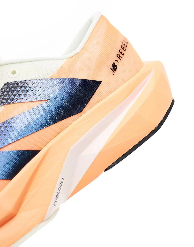 New Balance Fuelcell Rebel V4 Running Trainers In Orange For Men 7 New Balance Fuelcell Rebel V4 Running Trainers In Orange For Men - Image 5