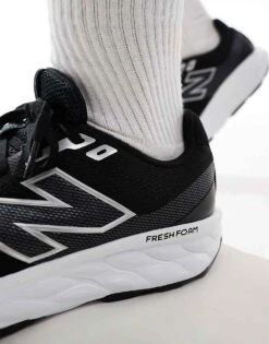 New Balance 520 Running Trainers In Black And White For Men -New Balance Shop 207097789 4