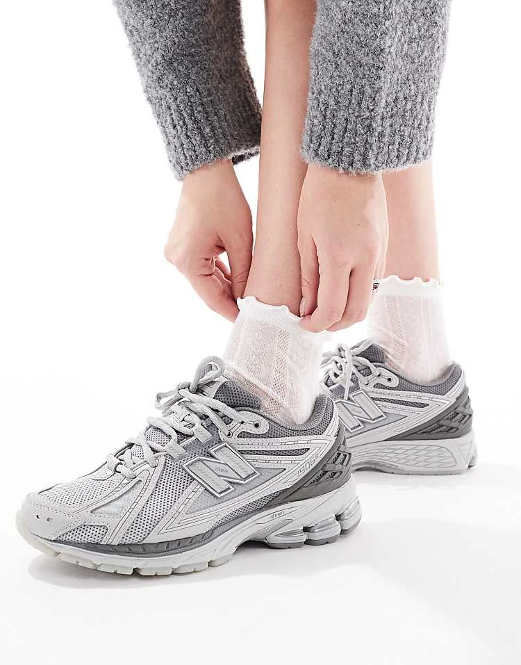 New Balance CNY 1906 Trainers In Grey For Men 8 New Balance CNY 1906 Trainers In Grey For Men - Image 6