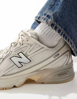 New Balance CNY 740 Trainers In Off White For Unisex Cream -New Balance Shop 207138919 4