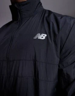 New Balance Athletics Packable Jacket In Black For Men -New Balance Shop 207148289 3