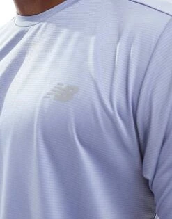 New Balance Essentials T-shirt In Blue For Men Mid Blue -New Balance Shop 207148308 3