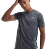 New Balance Sport Essentials Heathertech T-Shirt In Navy For Men -New Balance Shop 207148322 1 navy