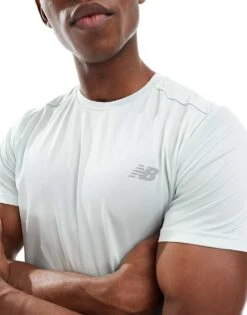 New Balance Essentials T-shirt In Light Green For Men -New Balance Shop 207148365 4