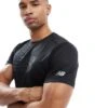 New Balance Essentials Run T-shirt In Black For Men -New Balance Shop 207148373 1 black