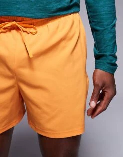 New Balance Essentials 5"" Short In Orange For Men -New Balance Shop 207148381 3