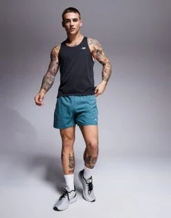 New Balance Athletics Vest In Black For Men -New Balance Shop 207148389 4