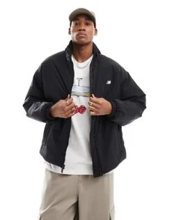 New Balance All Day Puffer Jacket In Black For Men -New Balance Shop 207254306 3