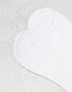 New Balance 6 Pack Everyday Socks In White With Black Logo For Unisex -New Balance Shop 207281053 3