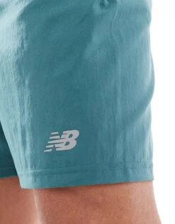 New Balance Sport Essentials Short 7" In Green For Men -New Balance Shop 207364386 4