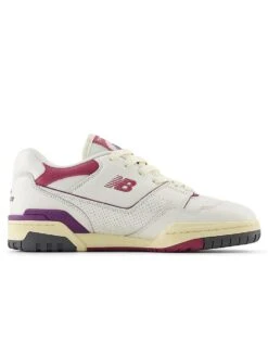 New Balance 550 Trainers In White With Pink Detail For Unisex -New Balance Shop 207364611 3