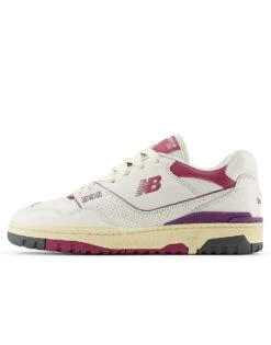 New Balance 550 Trainers In White With Pink Detail For Unisex -New Balance Shop 207364611 4