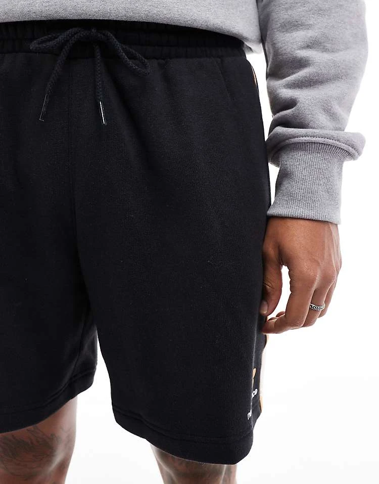 New Balance Classics Fleece Short 7" In Black For Men 5 New Balance Classics Fleece Short 7" In Black For Men - Image 3