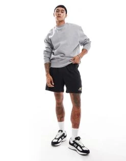 New Balance Classics Fleece Short 7" In Black For Men 11 New Balance Classics Fleece Short 7" In Black For Men -New Balance Shop 207364643 4