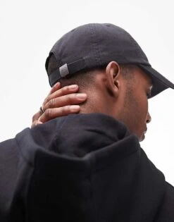 New Balance 'N' Logo Cap In Black For Men -New Balance Shop 207472799 3