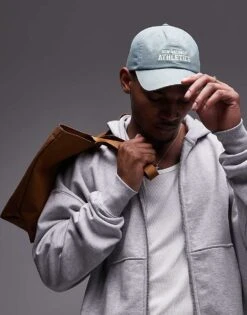 New Balance Athletics Washed Cap In Dark Green For Unisex