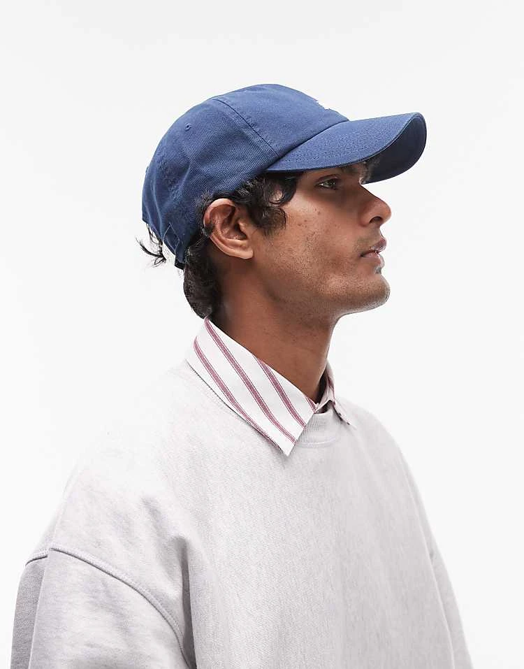 New Balance 6 Panel NB Logo Cap In Navy For Men 3 New Balance 6 Panel NB Logo Cap In Navy For Men