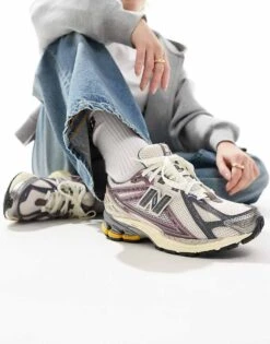 New Balance 1906R Trainers In Grey And Pink For Men