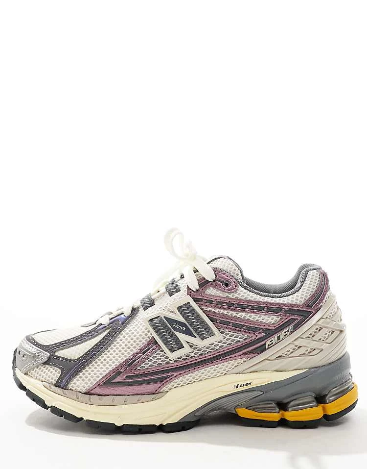 New Balance 1906R Trainers In Grey And Pink For Men 4 New Balance 1906R Trainers In Grey And Pink For Men - Image 2