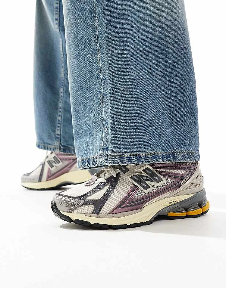 New Balance 1906R Trainers In Grey And Pink For Men 6 New Balance 1906R Trainers In Grey And Pink For Men - Image 4