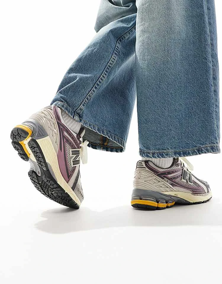 New Balance 1906R Trainers In Grey And Pink For Men 7 New Balance 1906R Trainers In Grey And Pink For Men - Image 5