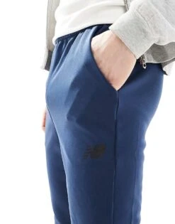 New Balance Tenacity Knit Training Pant In Blue For Men -New Balance Shop 207821330 3