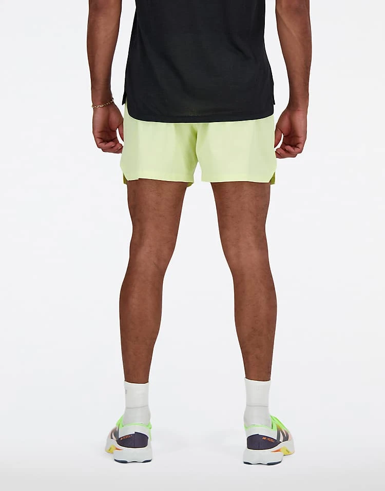 New Balance Rc Short 5" In Green For Men 6 New Balance Rc Short 5" In Green For Men - Image 4