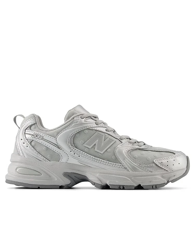 New Balance 530 Trainers With Polka Dot Detail In Silver Grey For Unisex 3 New Balance 530 Trainers With Polka Dot Detail In Silver Grey For Unisex