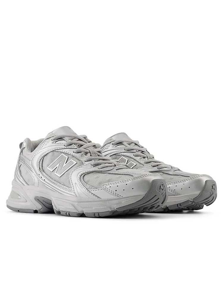 New Balance 530 Trainers With Polka Dot Detail In Silver Grey For Unisex 4 New Balance 530 Trainers With Polka Dot Detail In Silver Grey For Unisex - Image 2