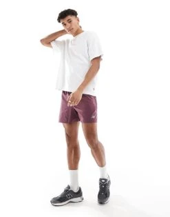 New Balance Sport Essentials Short 5" In Faded Plum For Men -New Balance Shop 208189861 4