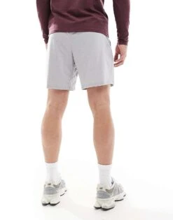 New Balance Sport Essentials Heathertech Short 7" In Athletic Grey Heather For Men -New Balance Shop 208191237 4