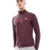 New Balance Space Dye 1/4 Zip In Faded Plum Heather For Men -New Balance Shop 208198371 1 fadedplumheather